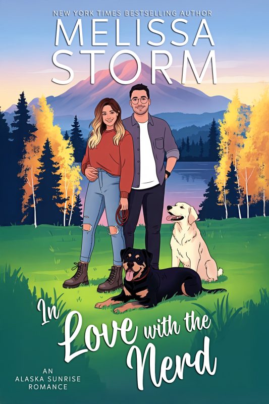 In Love with the Nerd: A Sweet Opposites-Attract Romance with Rescue Dogs